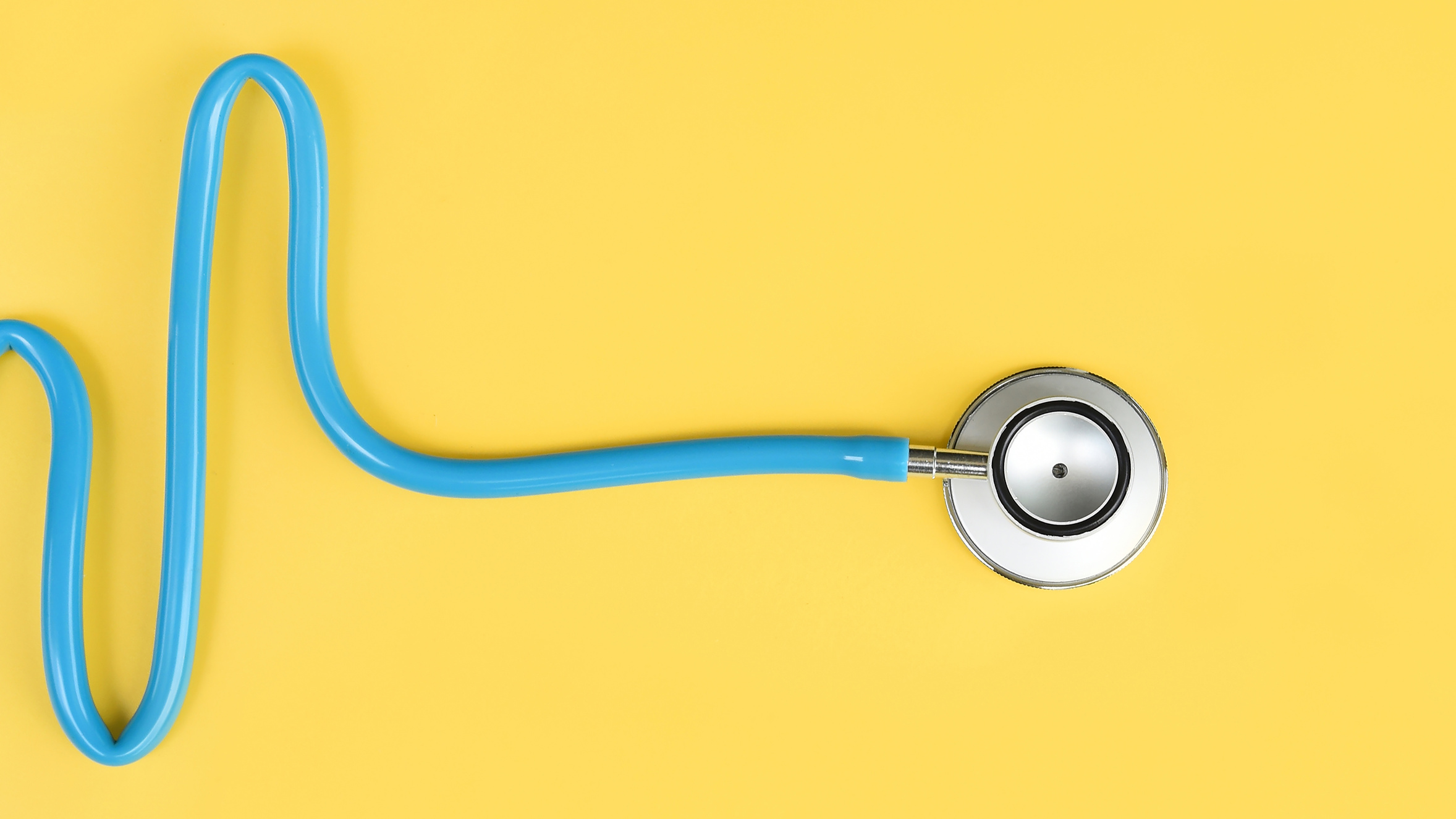 close up of stethoscope